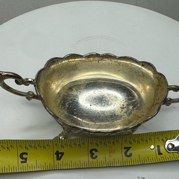 Elegant Silver Plated Serving Bowl - Picture 4 of 4